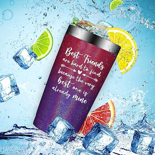 Miniatura 9 de BIRGILT Regalo de mejor amiga para mujeres, regalos de amistad para mejores amigas, regalos de Navidad para mejores amigas, vasos de 20 onzas para