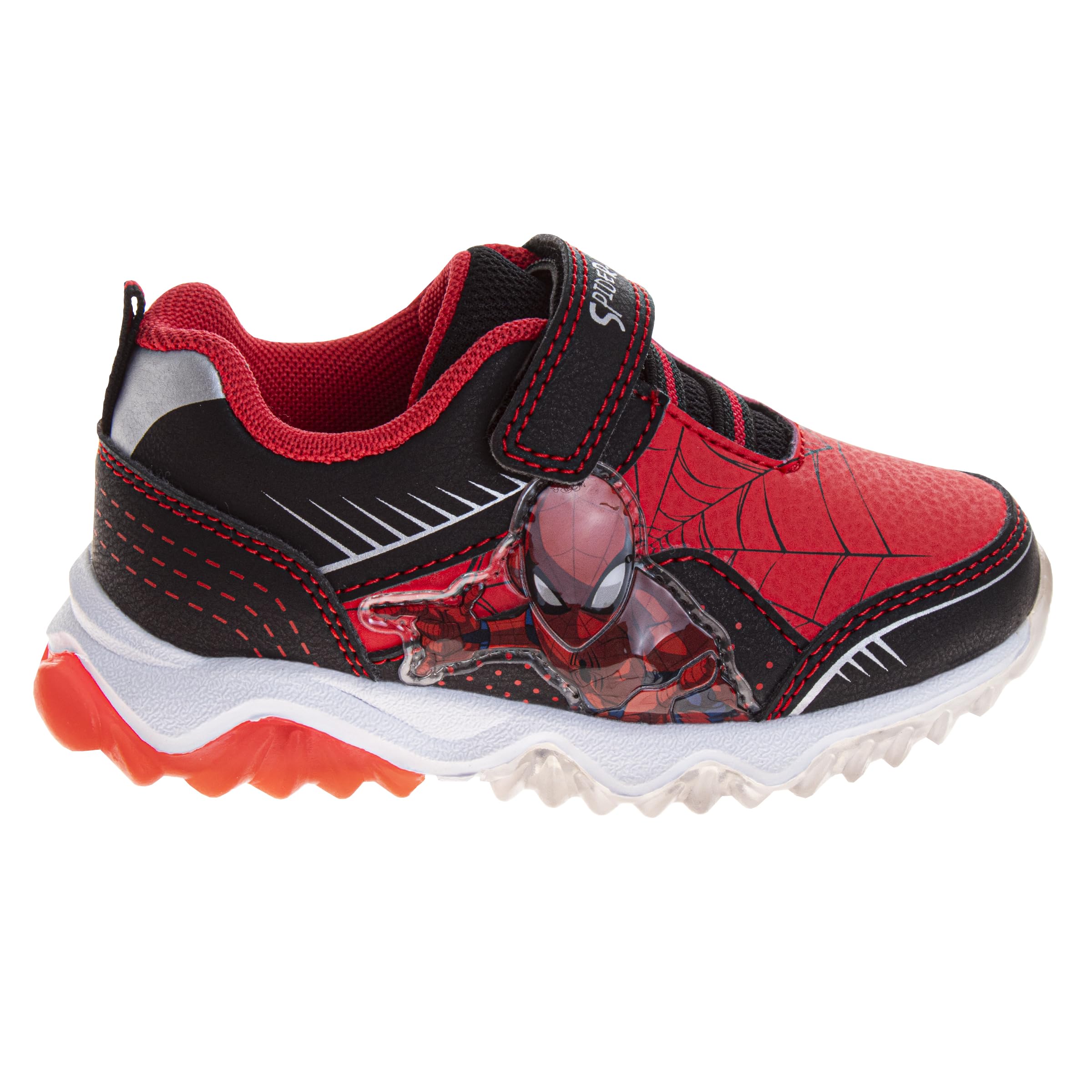 Marvel Comics Character Sneakers Slipon Laceless - The Avengers Spiderman Capitán América Hulk Thor Ironman Zapatos deportivos (tamaños: 6-10 Niño / 11-12 Niño pequeño)