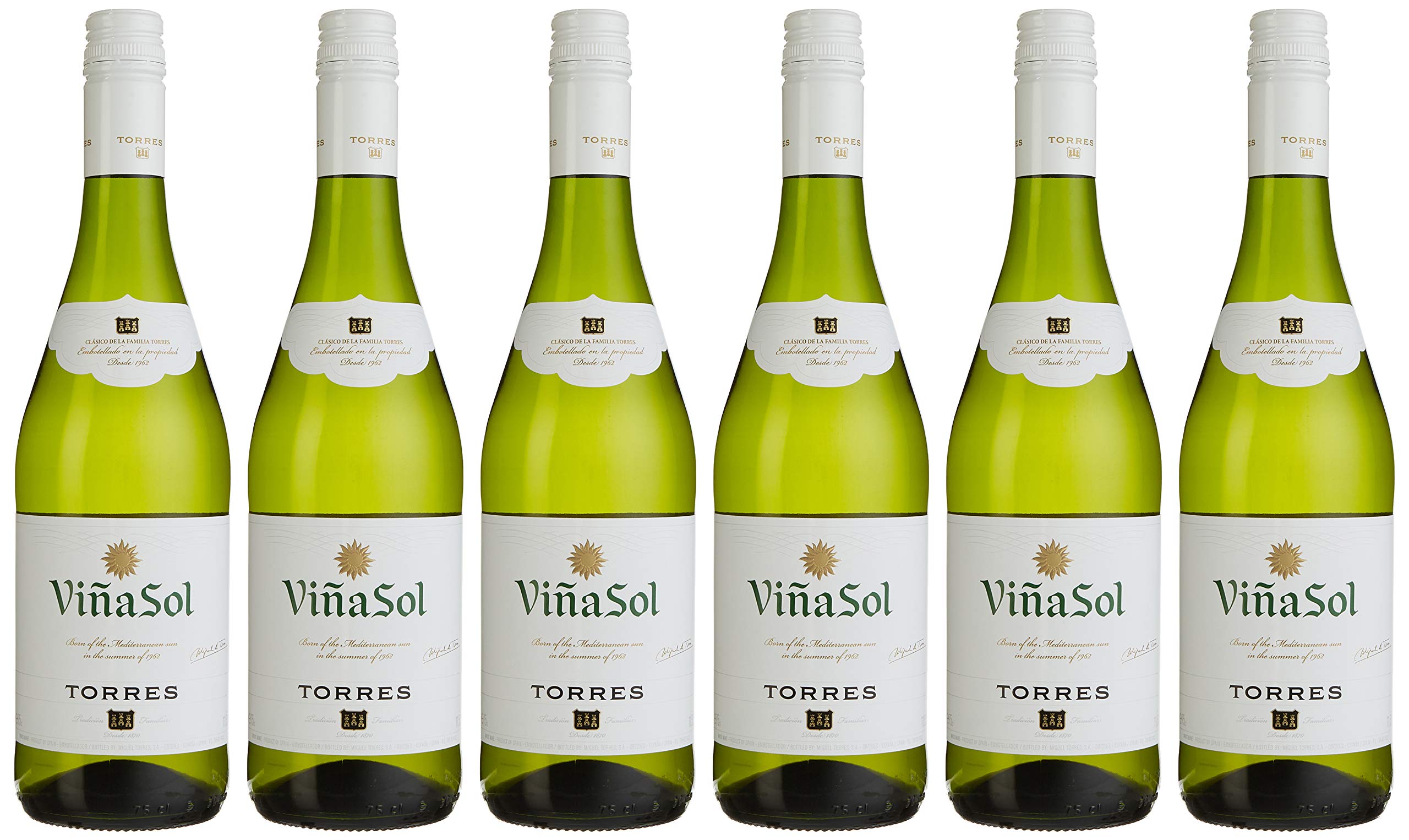 Torres Spanien Vina Sol Parellada Miguel, , 6er Pack (6 x 750 ml)(Die Verpackung kann variieren.)