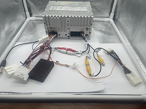 Miniatura 4 de Adaptador para Toyota Highlander 2008-2013 Interruptor de cámara de respaldo de fábrica de pantalla OEM MFD a la pantalla de la unidad principal del