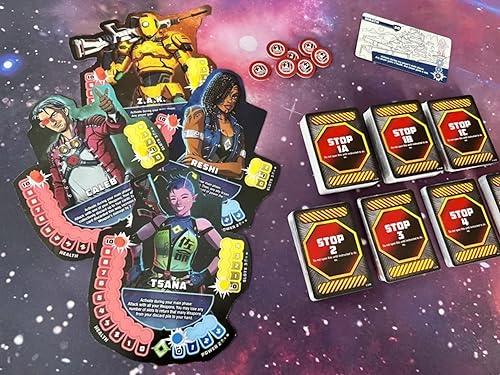 Miniatura 3 de Astro Knights Eternity - Juego cooperativo de construcción de mazos de ciencia ficción por Indie Boards & Cards