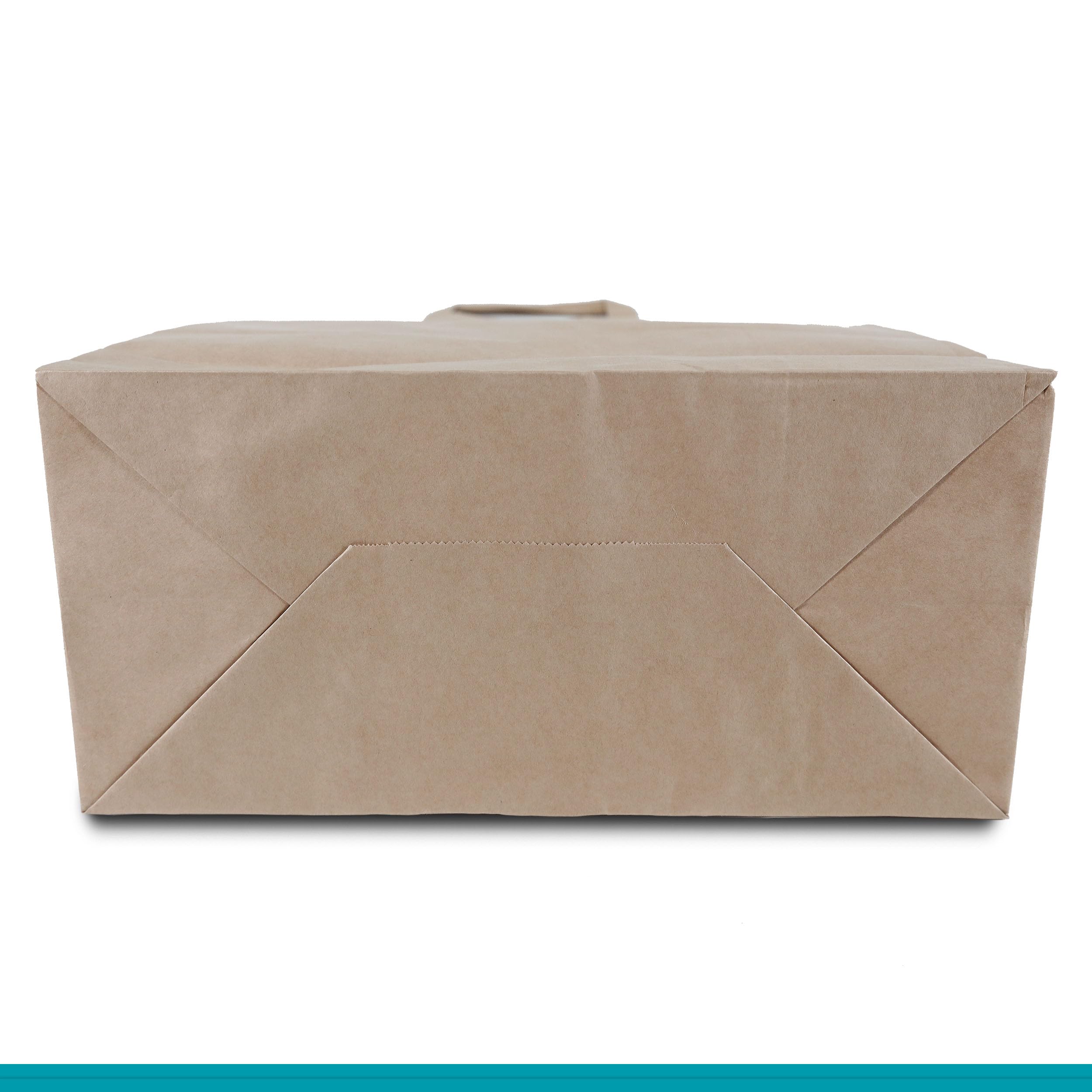Commerline Bolsas De Papel Kraft Con Asas | 250 Unidades | Marrón 32+16x44 cm | Bolsas De Regalo | Sacos Ecológicos Grandes De Transporte | Bolsas de papel kraft con asa, resistentes al desgarro, para compras, para llevar, regalos, venta