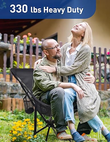 Miniatura 7 de Silla de camping portátil giratoria para adultos
