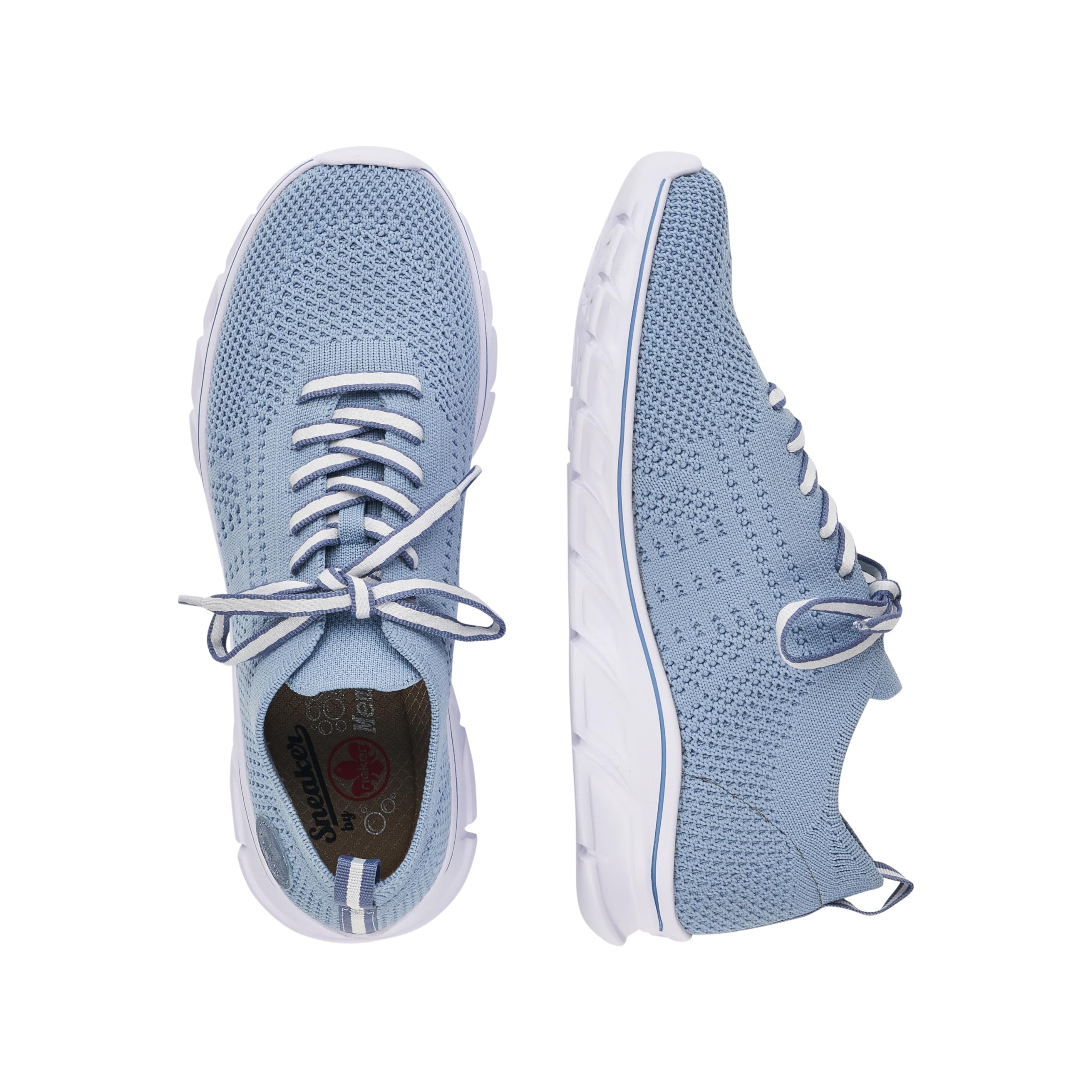 Rieker Donna Sneaker 54020, Signora Sneaker Basse,Soletta Removibile