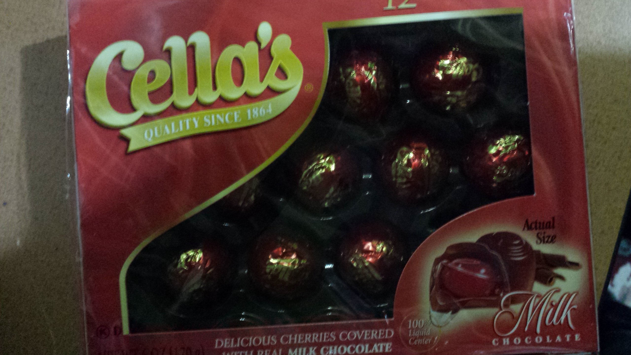 Cella's Milk Chocolate 12 Count