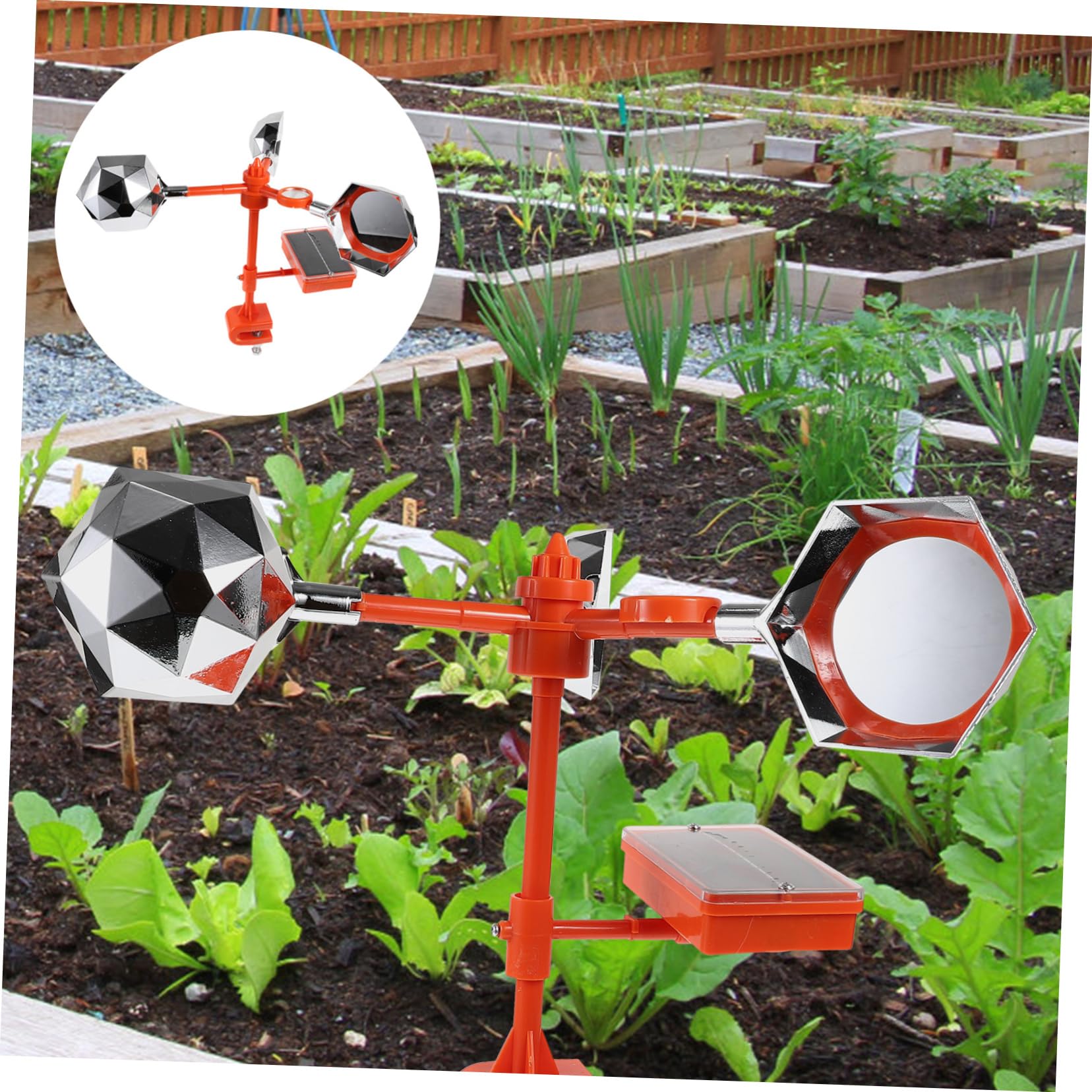 BESPORTBLE Per Uccelli Riflettente Ratto Deterrente Piccione Corvo Topi Falco All'aperto Spaventapasseri Deterrenti Uccelli Da Cortile Forniture Strumento Plastica