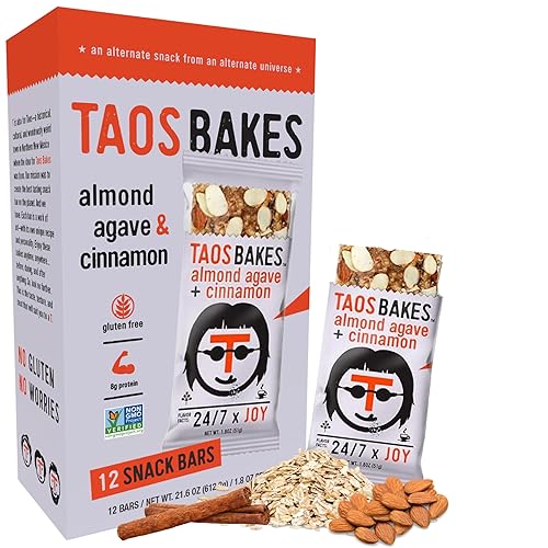 Miniatura 40 de Taos Bakes – Paquete variado – Barras de desayuno – Barras de granola con alto contenido de proteínas y altas en fibra – Sin gluten y sin OMG