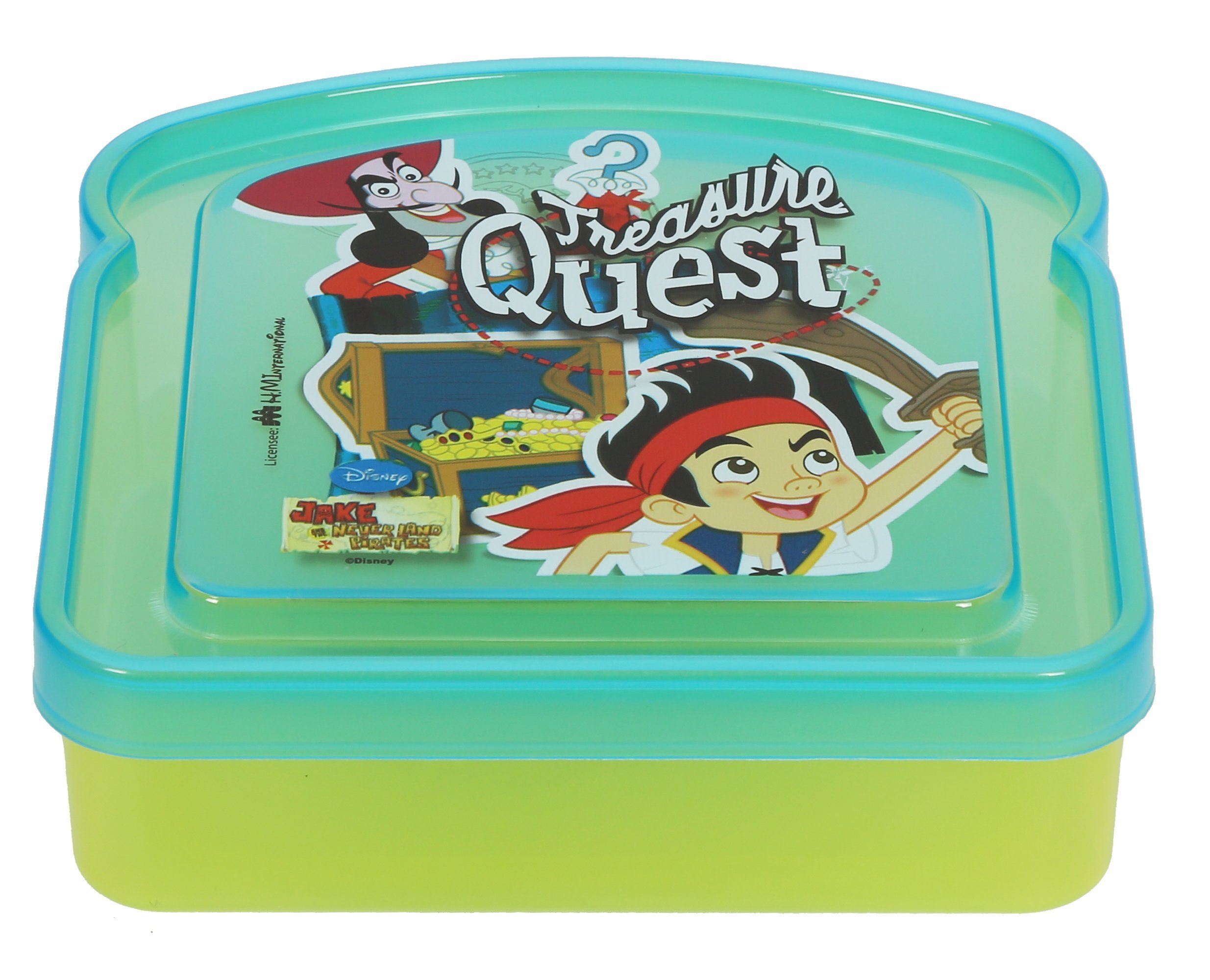 Hm International Plastic Disney Mickey Mouse, Sandwich Lunch Box, 400Ml, Multicolor, Hmhglb 30506-Jk