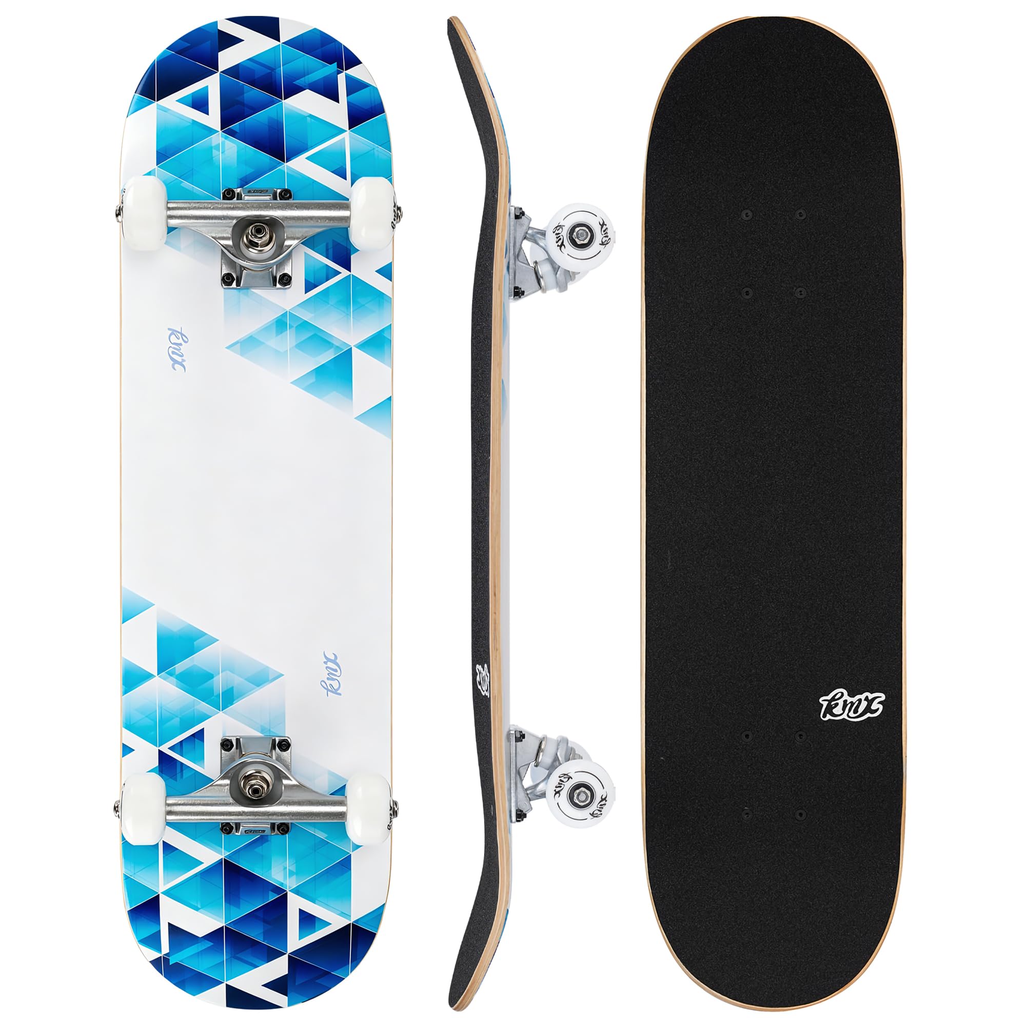 KMX 31 Geometric Complete Skateboard