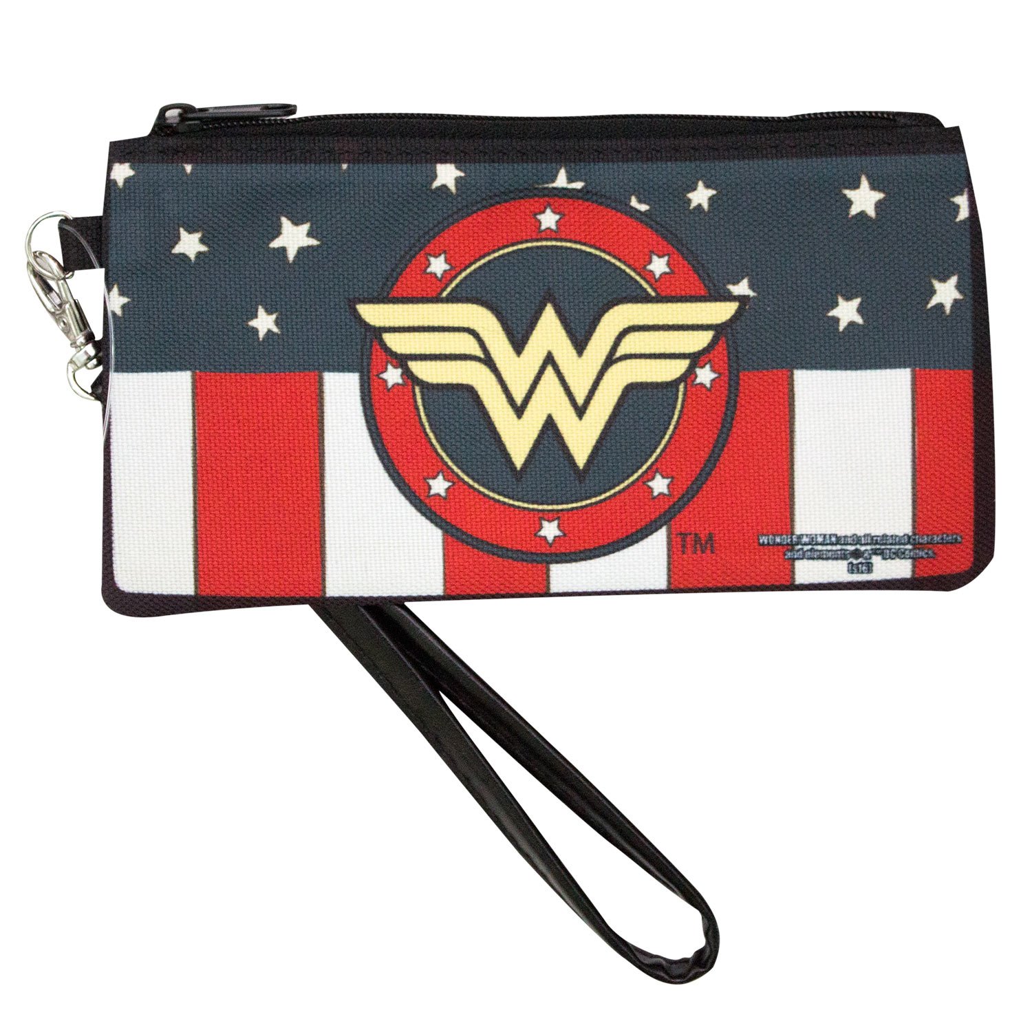 WONDER WOMANCanvas Zipper Wallet