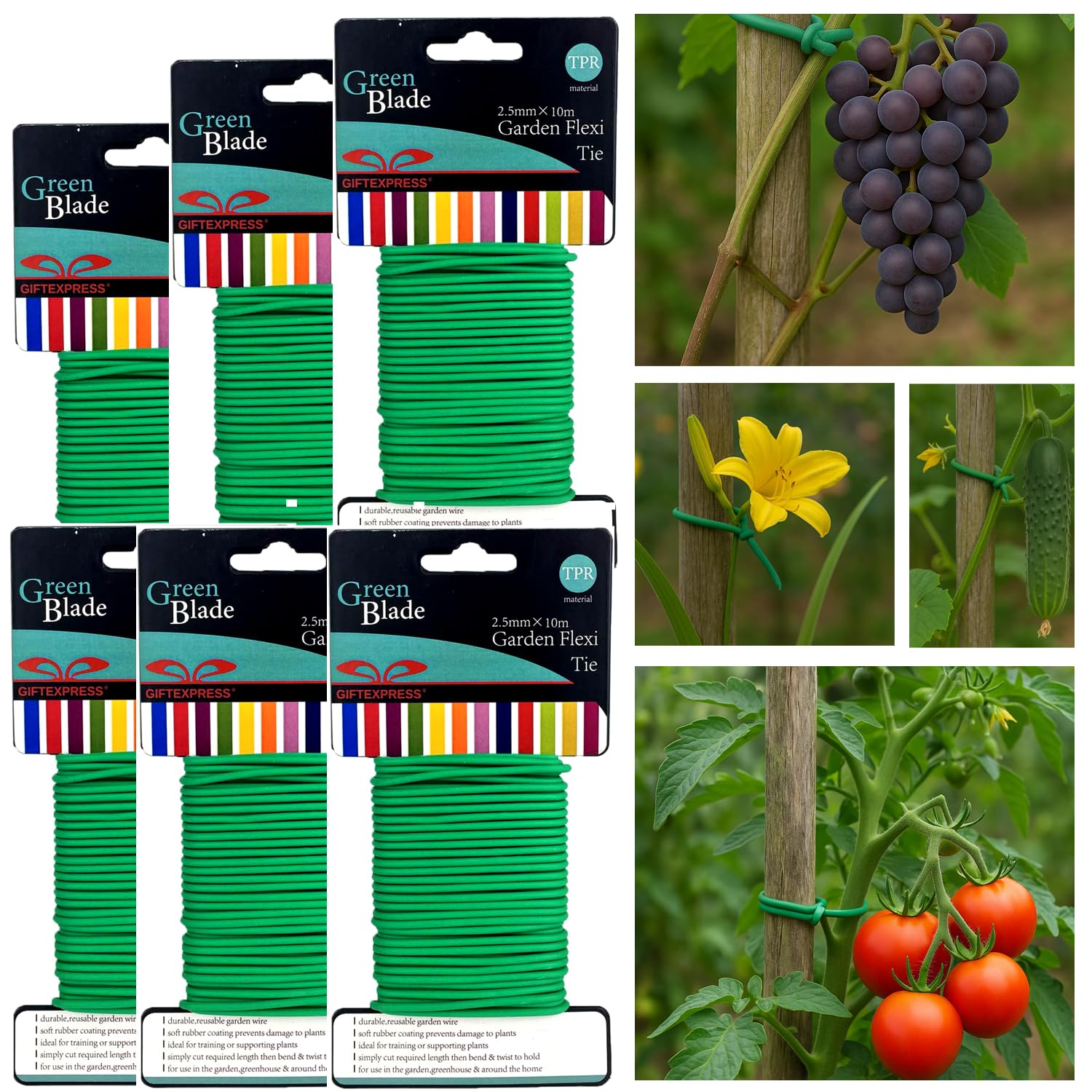 GiftExpress Soft Wire Ties