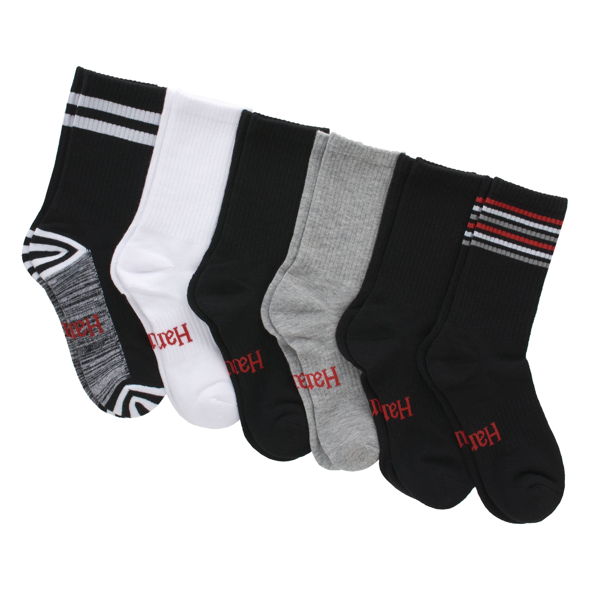 Hanes Hanes Originals Ultimate Women's Socks, Crew, Ankle And No Show Socks, 6-pack Calcetines originales Mujer