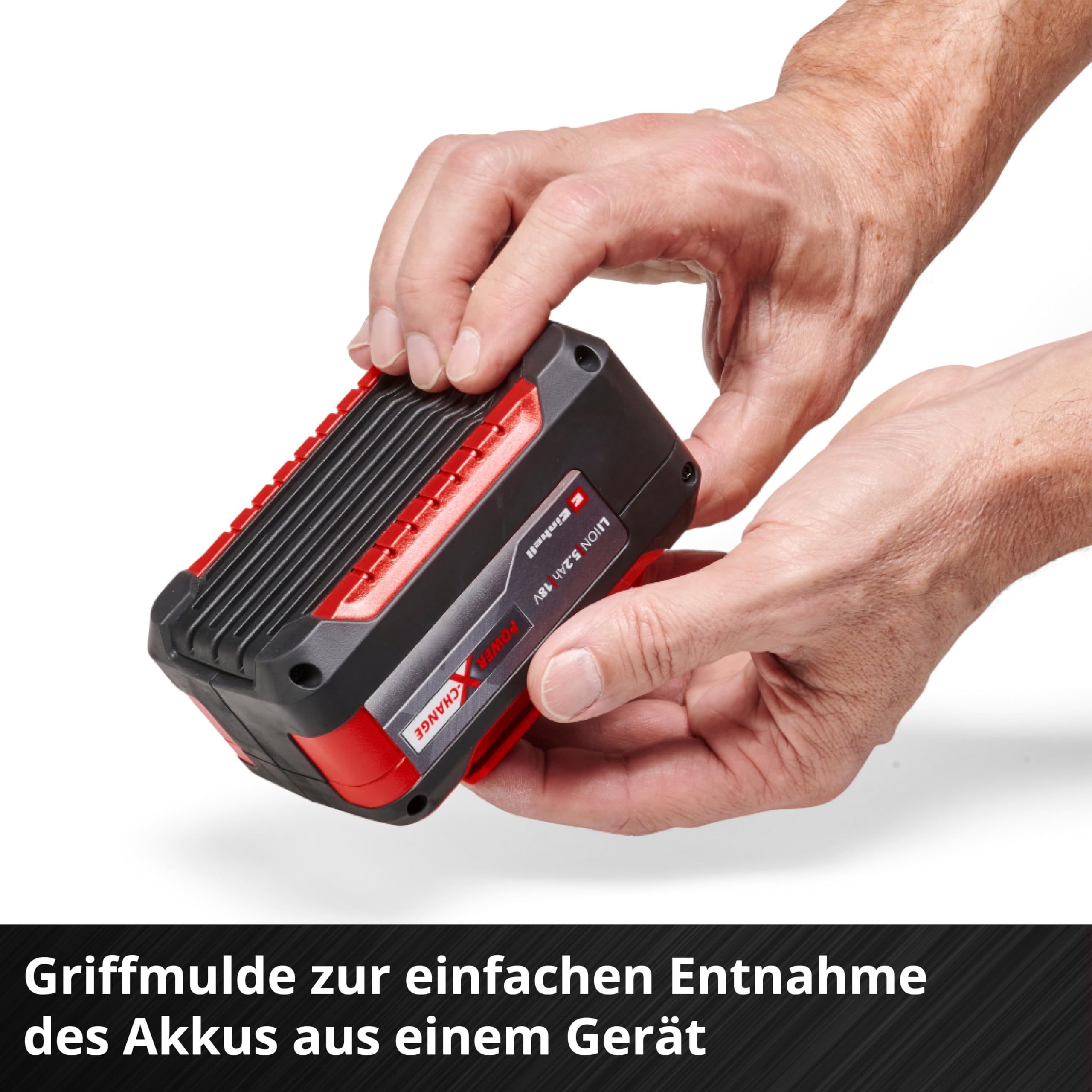 Einhell Akku PXC 18 V 5,2 Ah 1260 W Power X-Change Li-Ion ABS LED-Anzeige