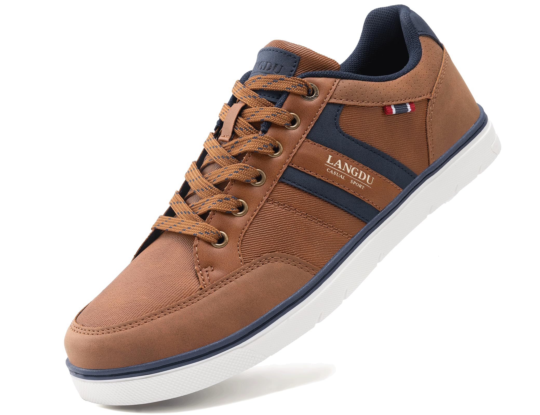 LANGDU Sneakers Uomo Scarpe da Ginnastica Casual Sportive Running Basse Scarpe all'Aperto 41-46