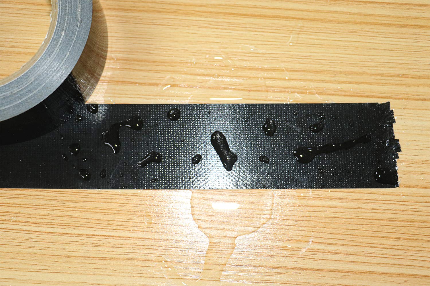 Bomei Lot de 6 rouleaux de ruban adhésif en tissu noir 190 microns x 48 mm x 35 m