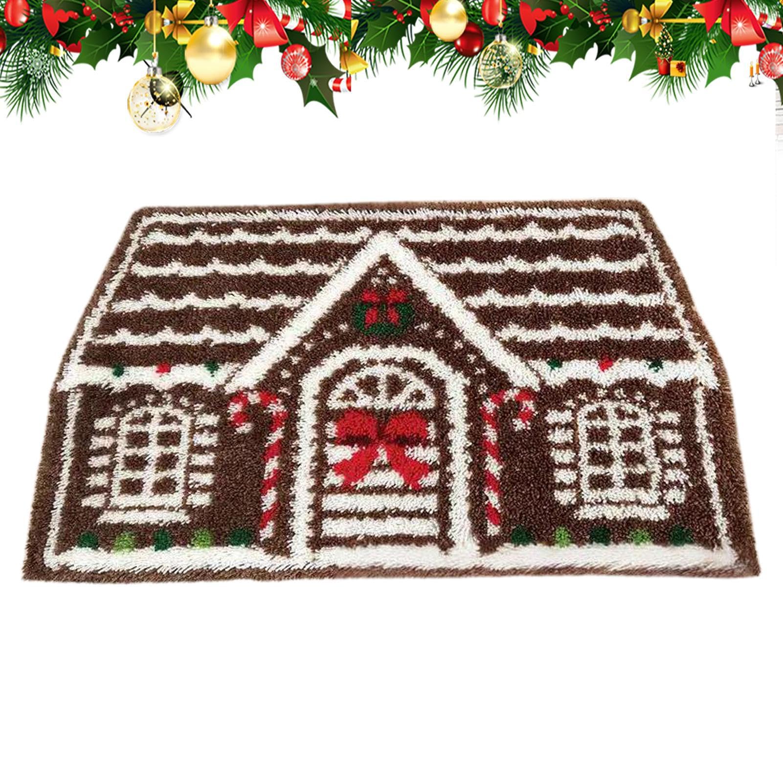 Tapis maison pain d'épices anti-saleté grand format entrée sol