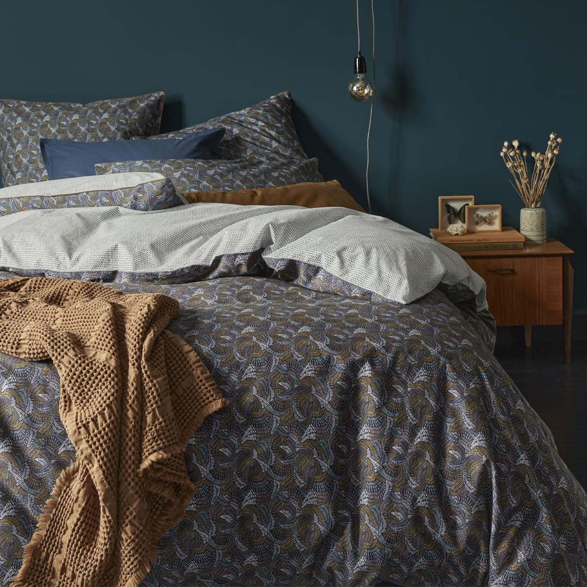 Cotton Percale Duvet Cover, Talisman, 240 x 220 cm, Essix