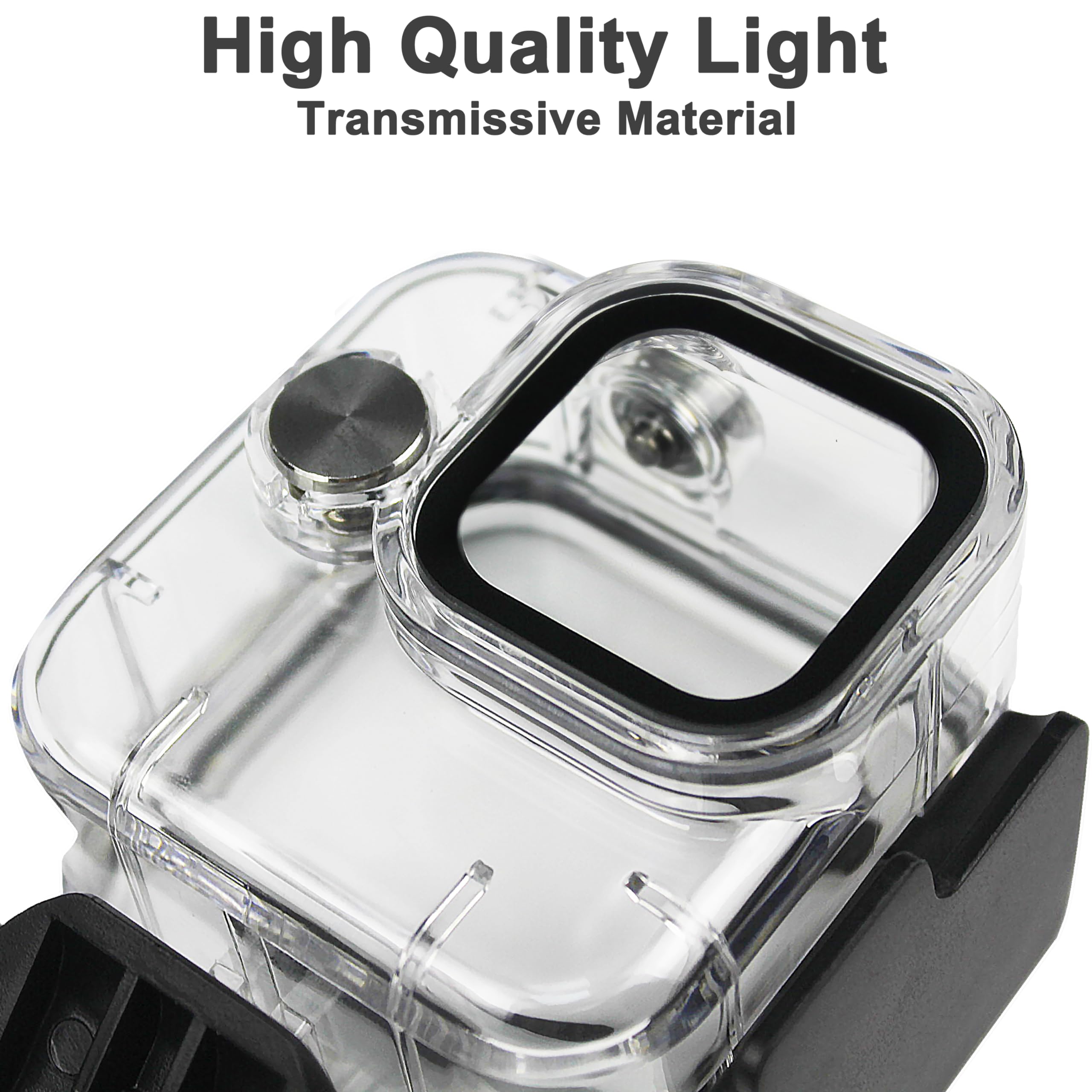 FitStill Étui étanche pour Appareil Photo Go Pro 11 Mini Noir, 60 m