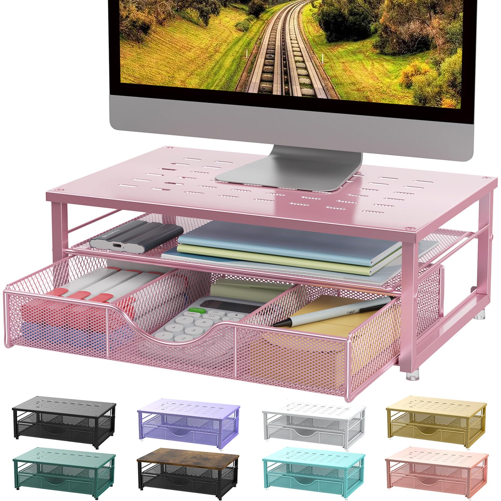 Gianotter Monitor Stand Riser - Organize Your Desk -10
