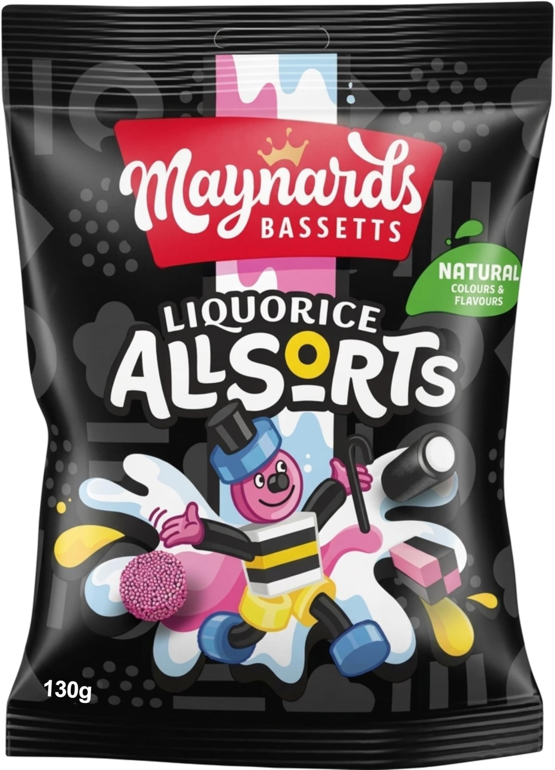 Liquorice Allsorts 130g, Traditional Sweets