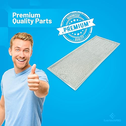 Miniatura 2 de Paquete de 2 filtros de microondas de repuesto para Whirlpool W10208631A W10208631 W10208631RP 2304686 AH3650910