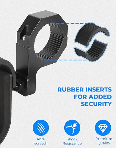 Vista 11 de KEMIMOTO Soporte para herramientas UTV, 2 juegos, barra antivuelco, soporte para herramientas UTV, soporte de pala para barras de rollo de 1.75 a 2