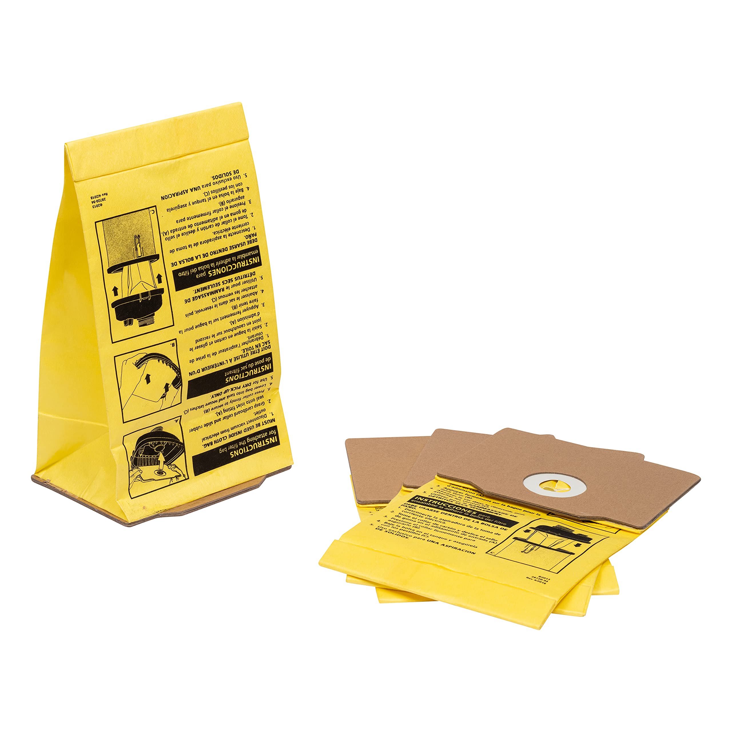 Shop-Vac Filter Bags - 5 Pack for Backpack Vacs -5 Shop-Vac Filter Bags - 5 Pack for Backpack Vacs -5