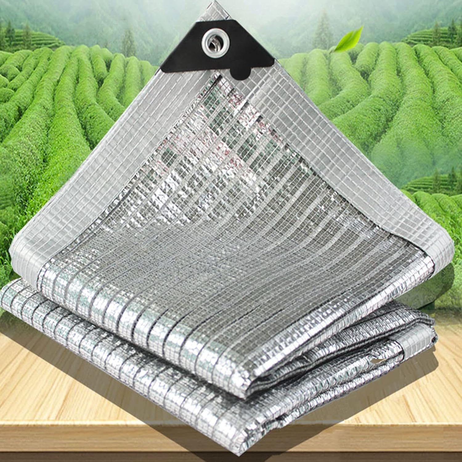NTCE Shade Cloth for Plants, Shade Cloth Fabric with Grommets