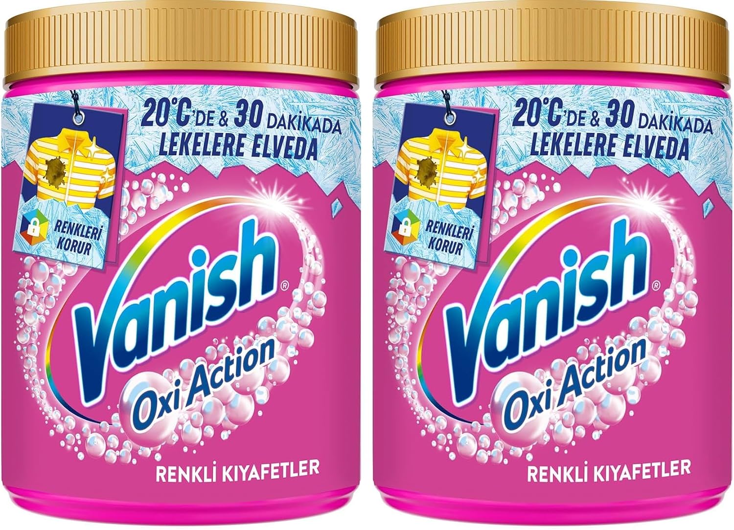 Vanish Multipower Toz Pembe 480 gr (2 paketi)