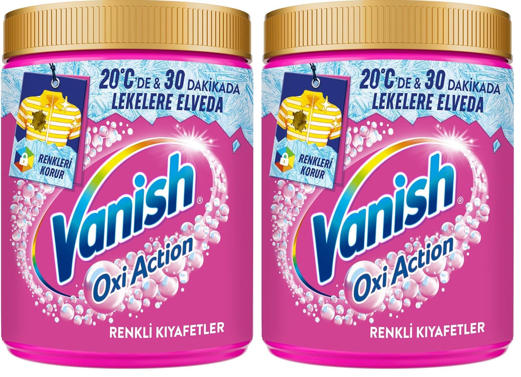 Vanish Multipower Toz Pembe 970 gr (2 paketi)