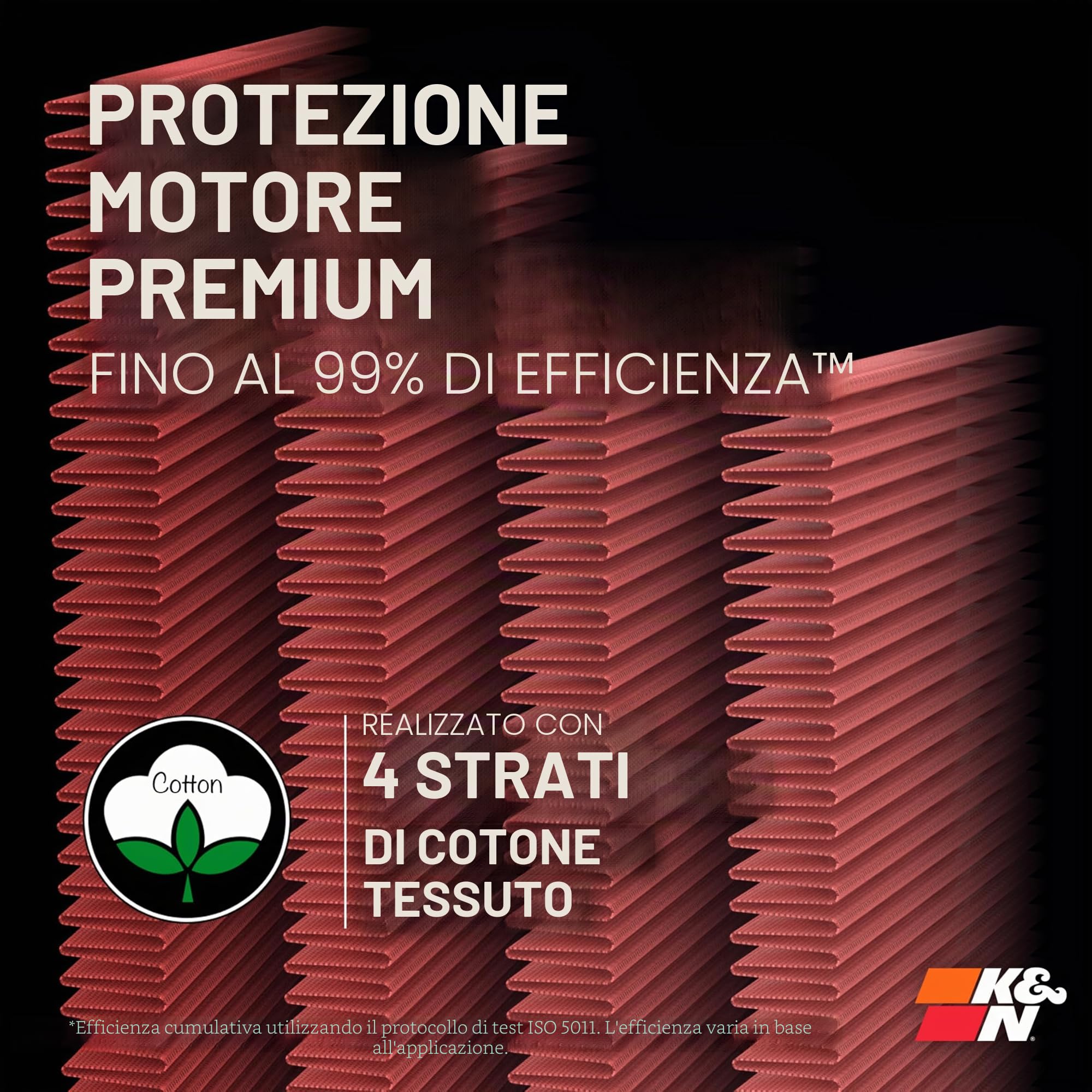 K&N E-2993 Filtri Aria Sostitutivi Auto, Lavabile e Riutilizzabile