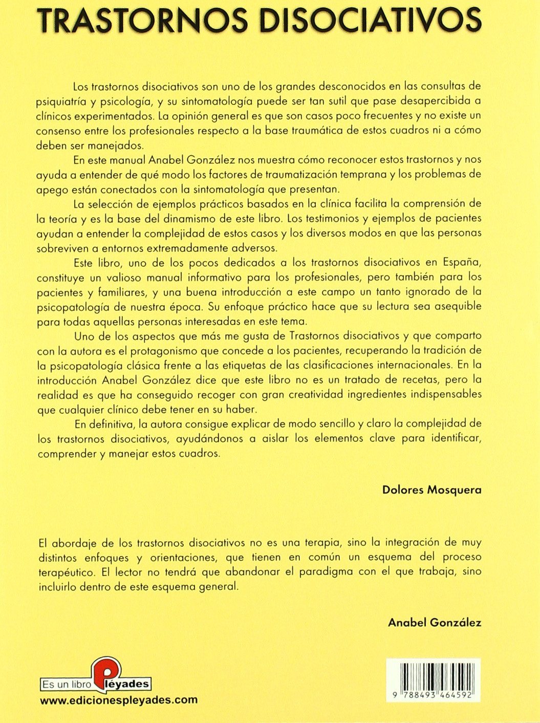 Trastornos Disociativos (LIBROS DE PSICOLOGIA)