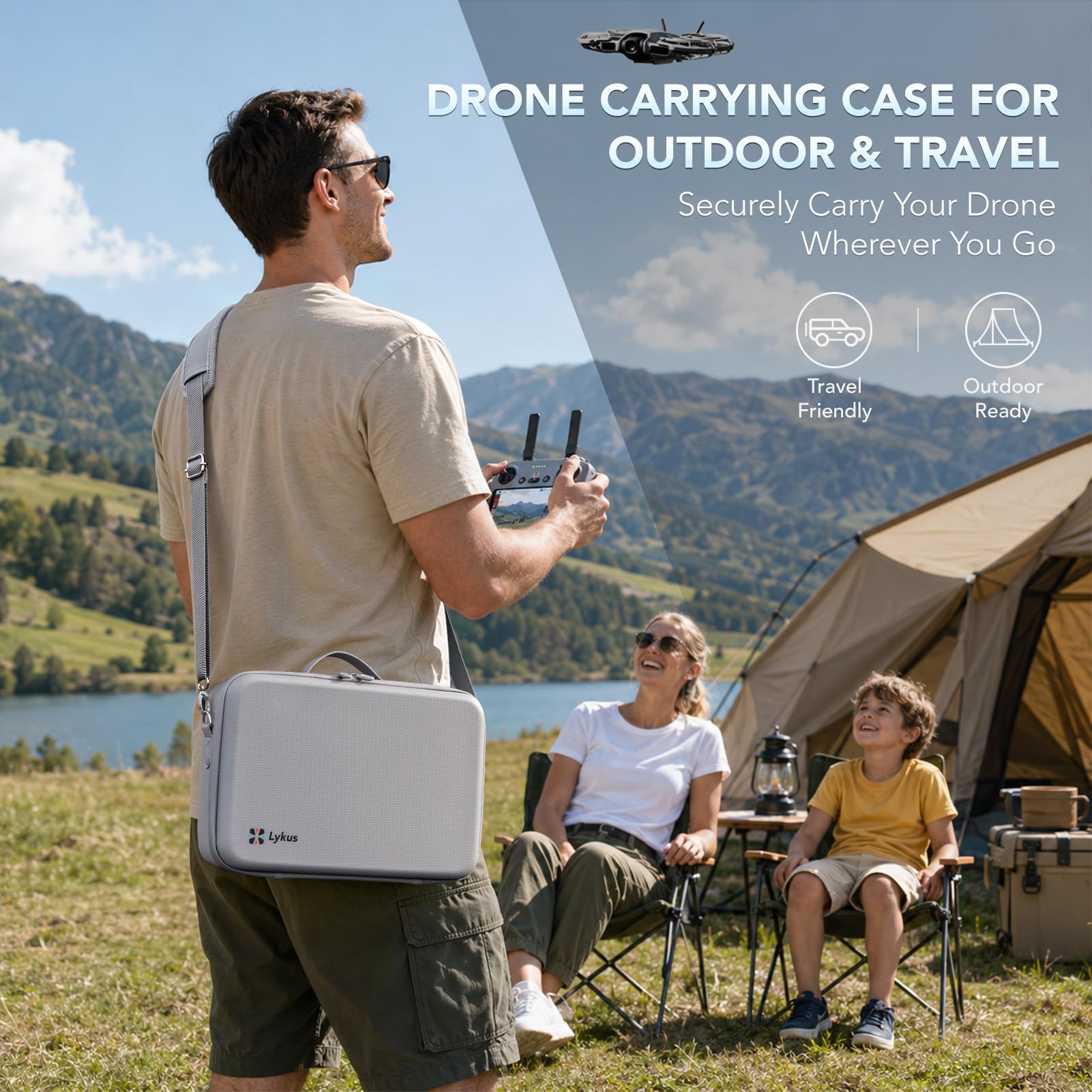 Lykus Spartan N230 Tragetasche für DJI Neo 2 und DJI RC 2/RC-N3