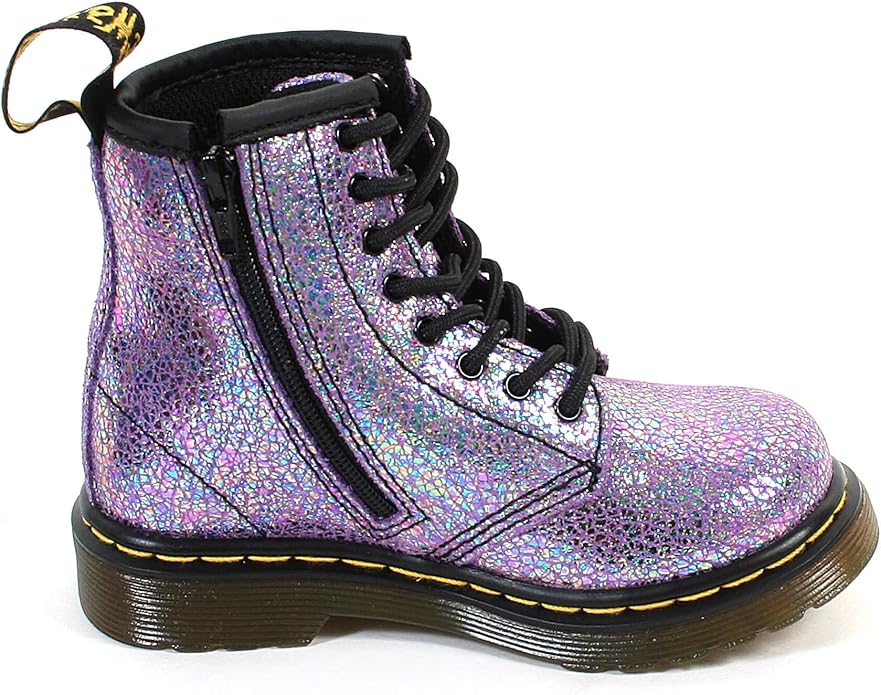 purple girl boots