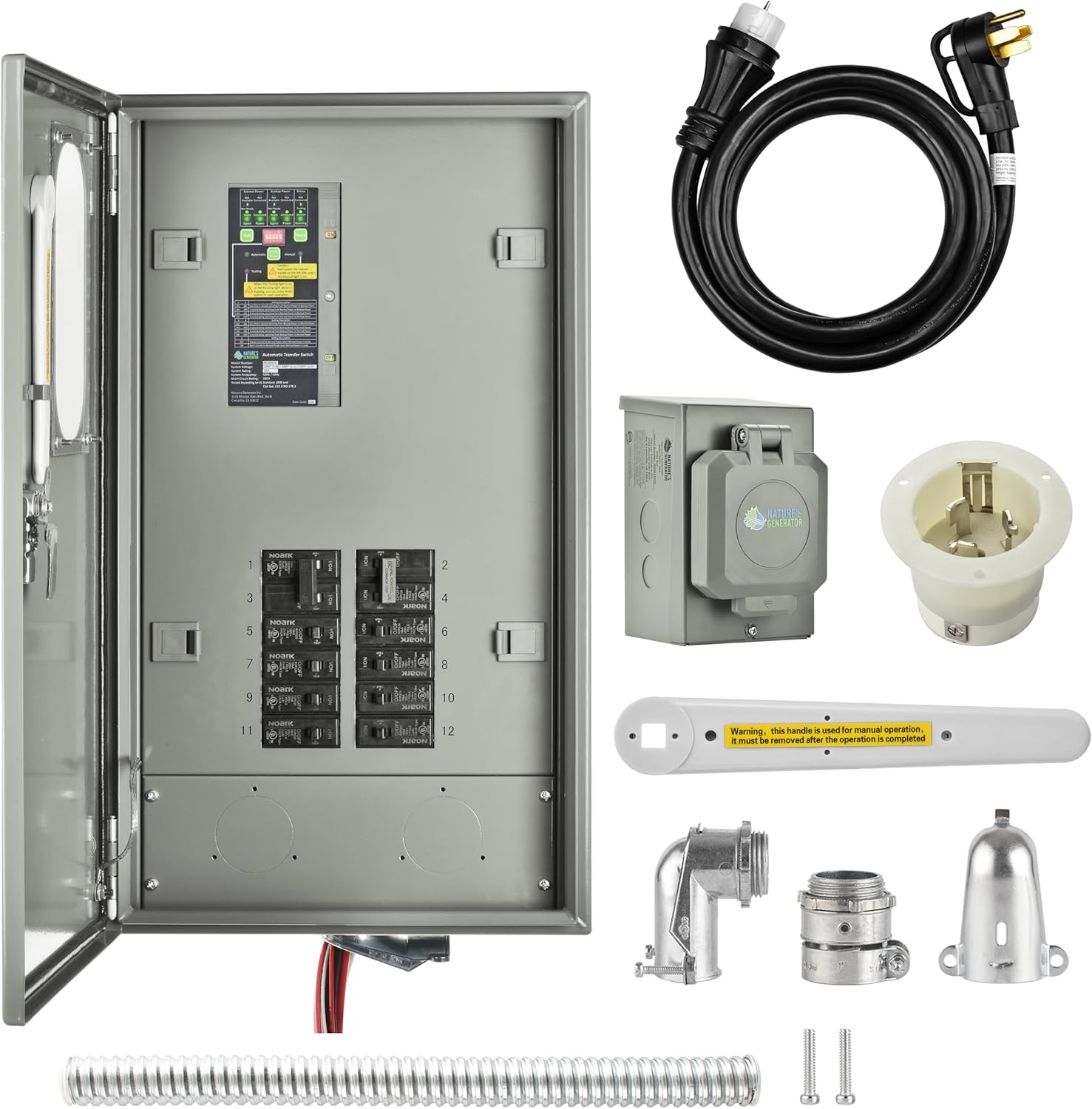 Nature's Generator GFCI 15A Outlet Box UL Approved