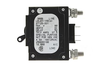AIRPAX LELK1-1REC4-27129-931 1POLE, 30AMP, 80VDC, Circuit Breaker
