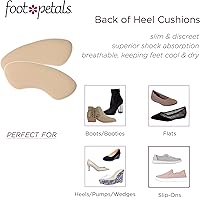 Vista 4 de Fancy Feet Almohadillas para proteger el talón, para mujer, Beige