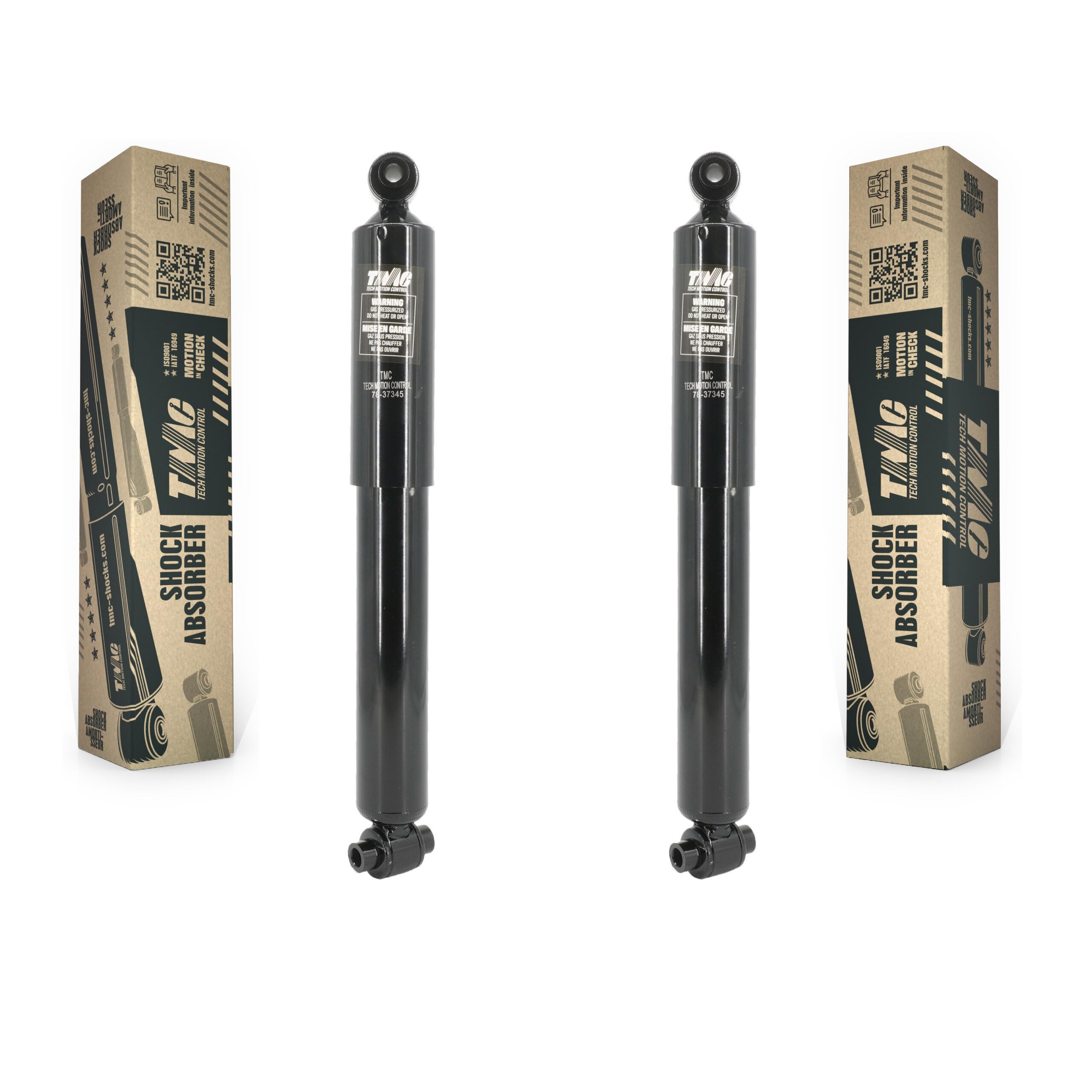 TMC Rear Suspension Shock Absorbers Pair Replacement For Honda Civic - Left Right Side (Driver Passenger) K78-100412 — view 50