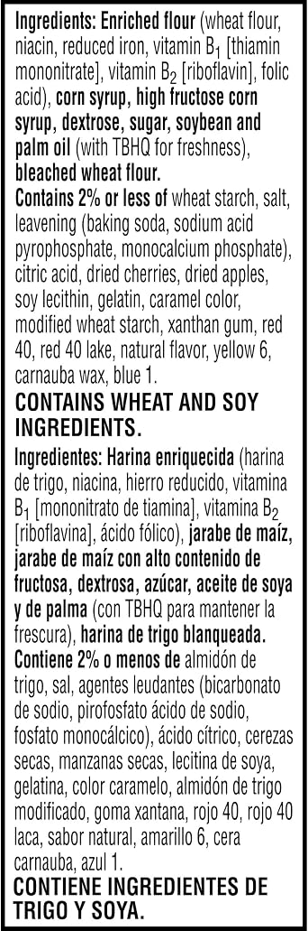 Pop-Tarts Toaster Pastry, Breakfast Foods, Baked in the USA, Milk Cherry, 13.5 oz Box (8 Toaster Pastries)