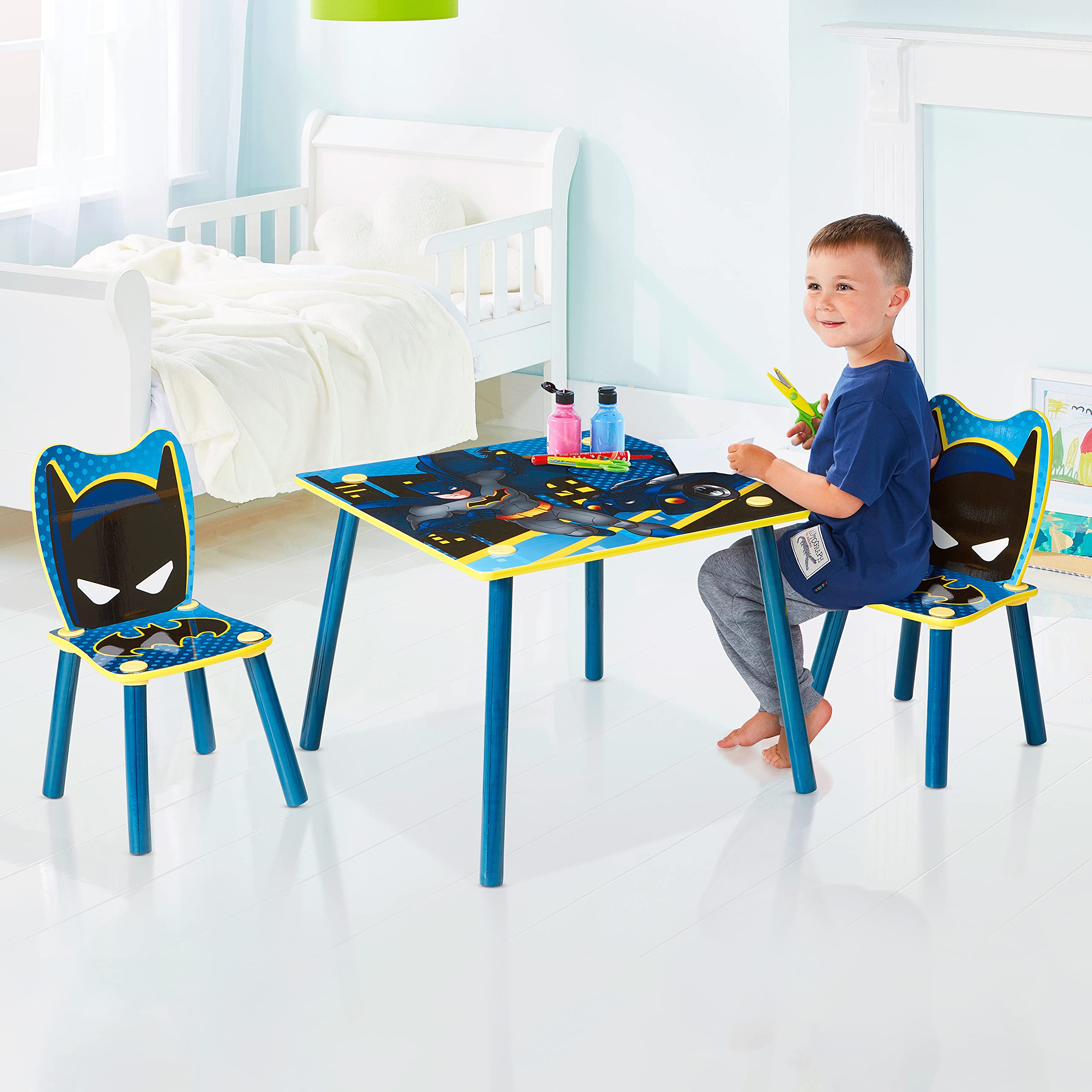 Batman - Tavolo per bambini con 2 sedie
