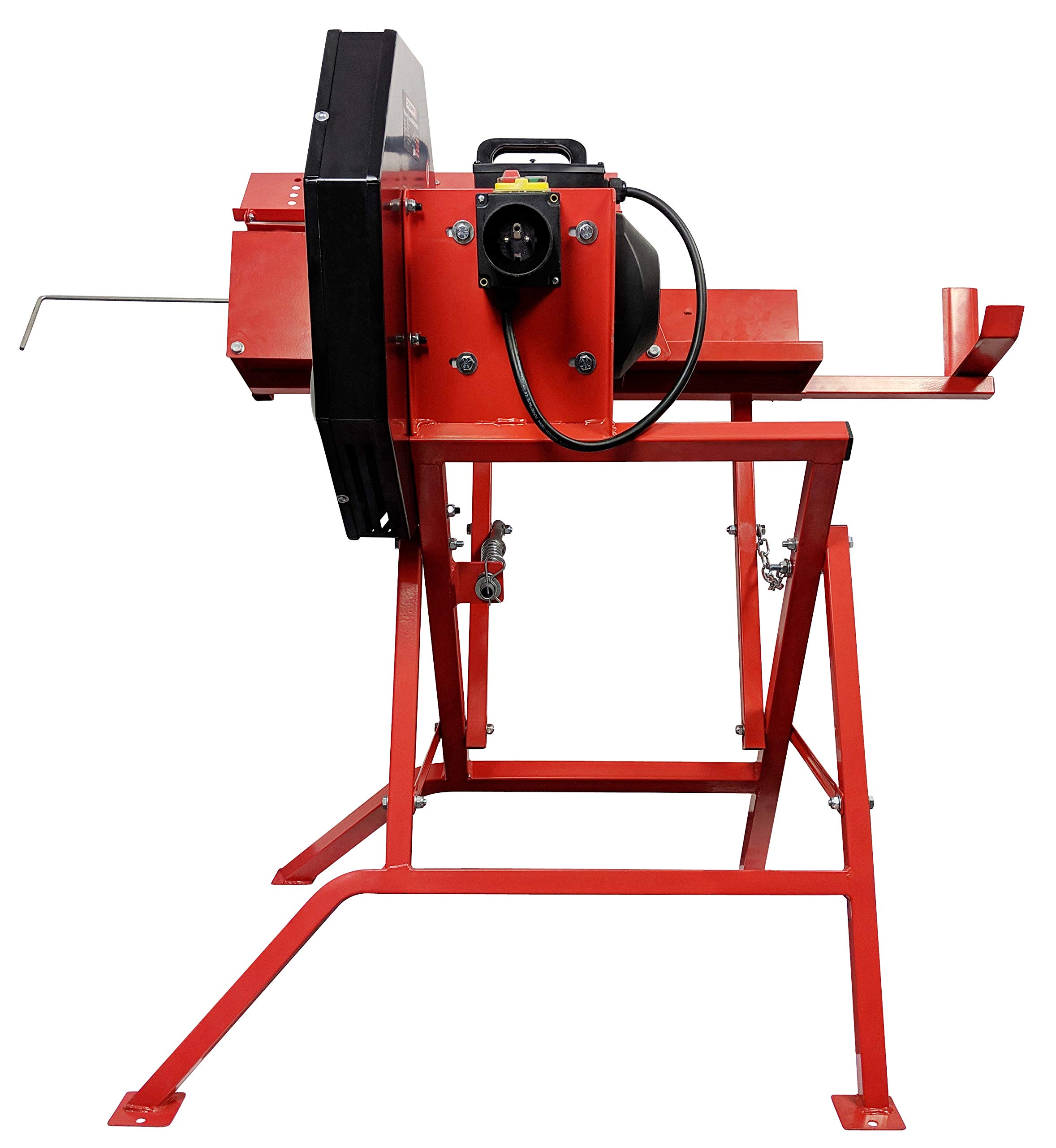 CROSSFER Wippsäge 230V Brennholz Säge inkl. 400mm HM Kreissägeblatt