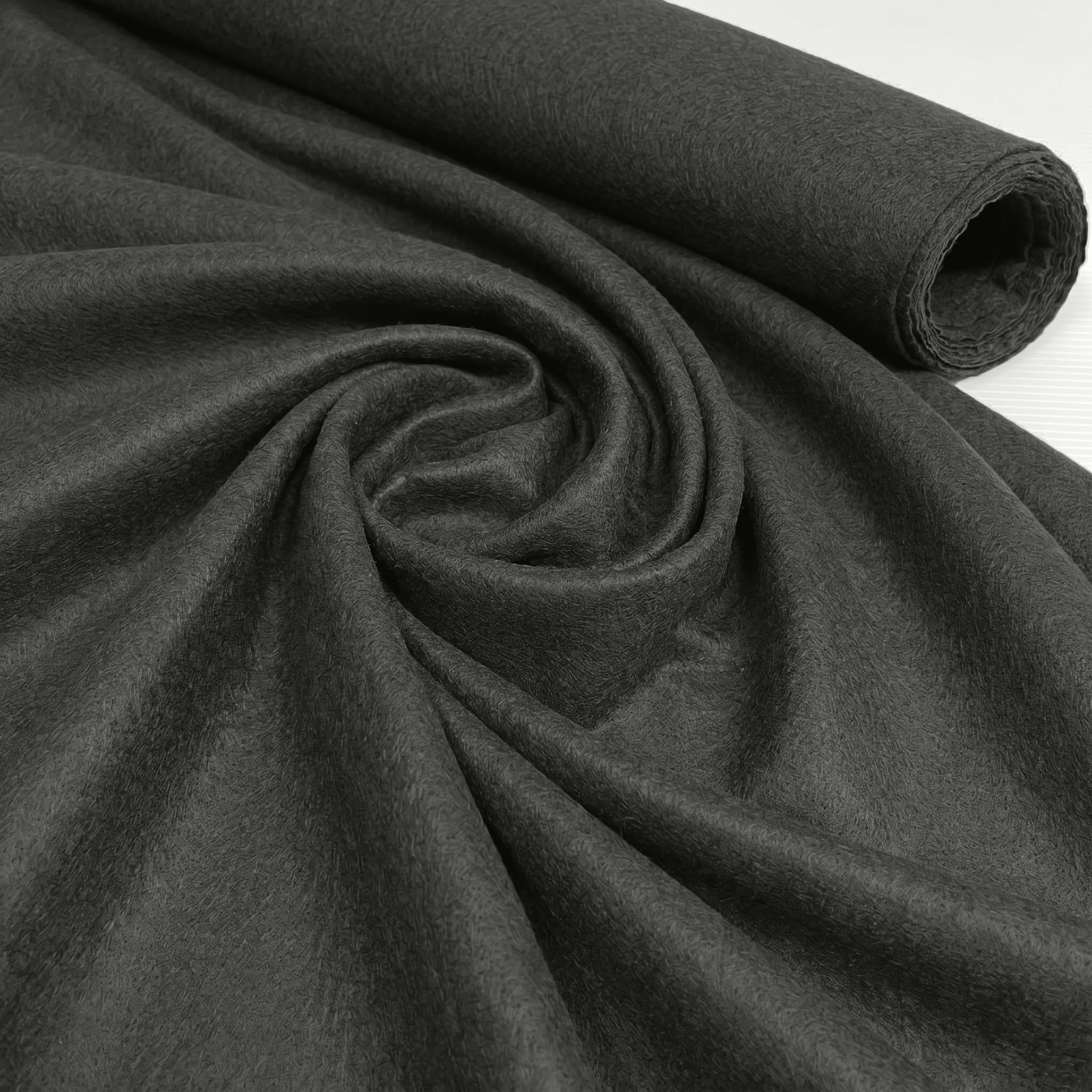 Grey Acrylic Plain Felt Arts and Craft Fabric Material for Sewing Embroidery Decorations 88cm Wide 1 Meter Pre Cut (Grey, 1 Meter Pack)