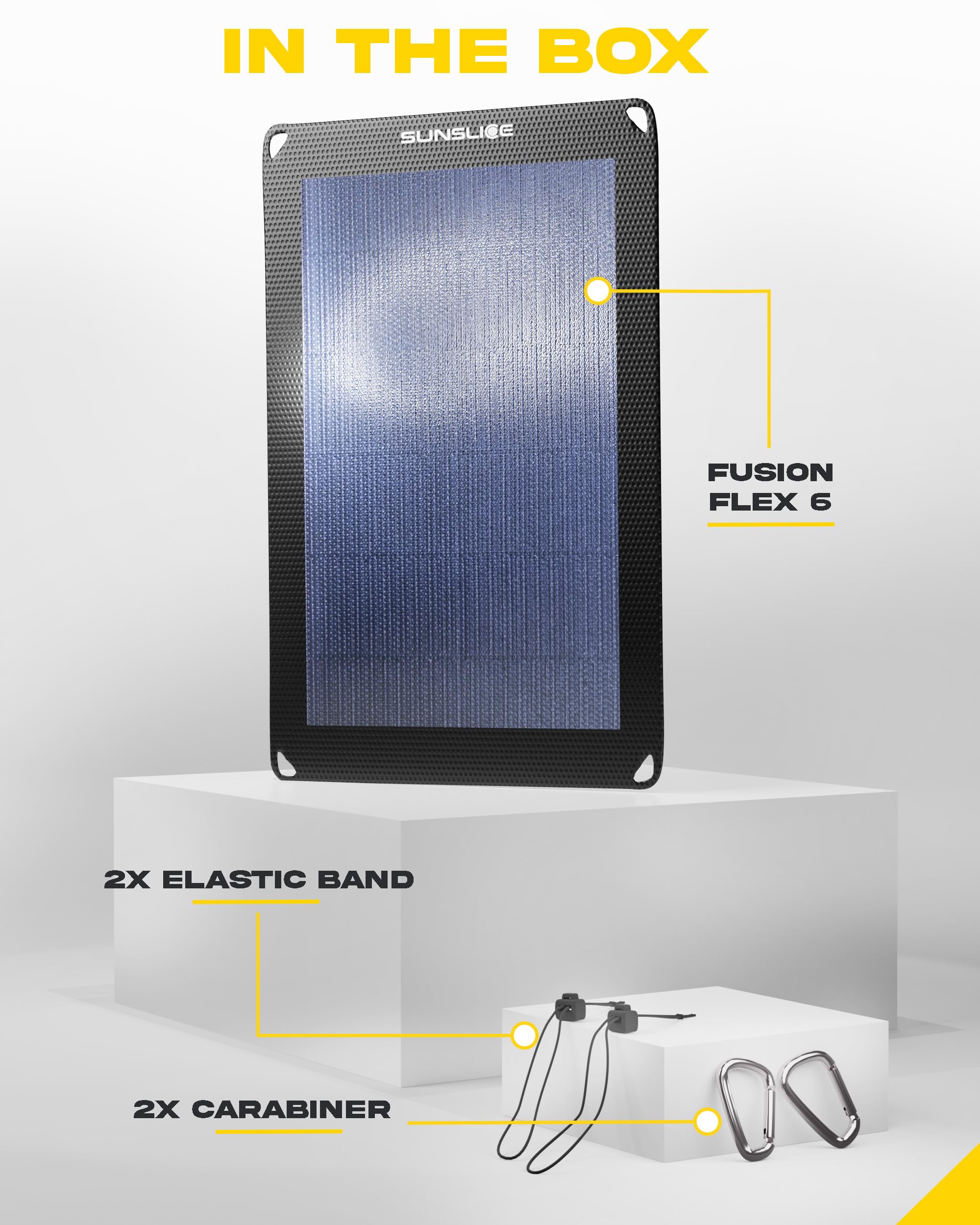 Cargador Solar Portátil 6W Impermeable Panel Solar Flexible con Puerto USB Negro