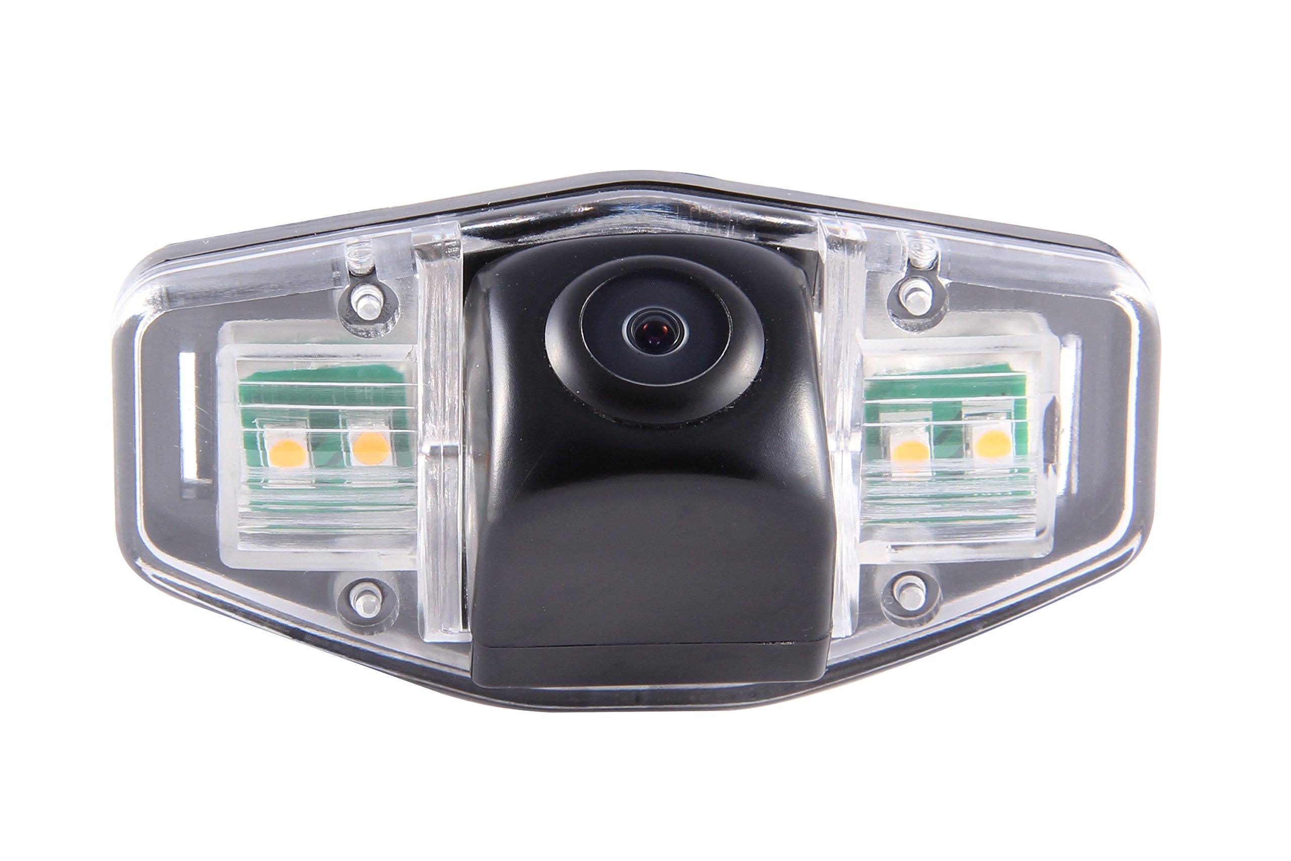 Gazer CAS84-L License Plate Light Mount for Car Rear-View Backup Camera: Acura MDX/Acura RDX/Honda Accord VII/Honda Accord VI/Honda Pilot