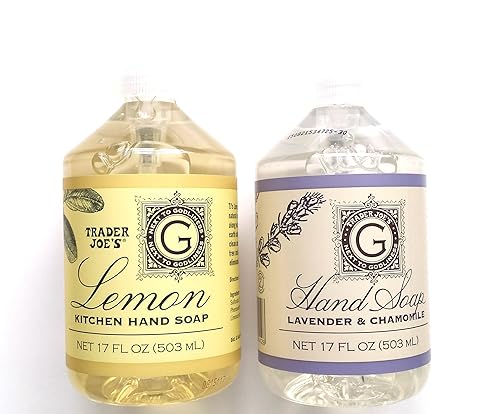 Comerciante Joe 's Bundle 17oz y jabón de manos limón Cocina Jabón de manos Lavanda y Manzanilla Jabón de manos
