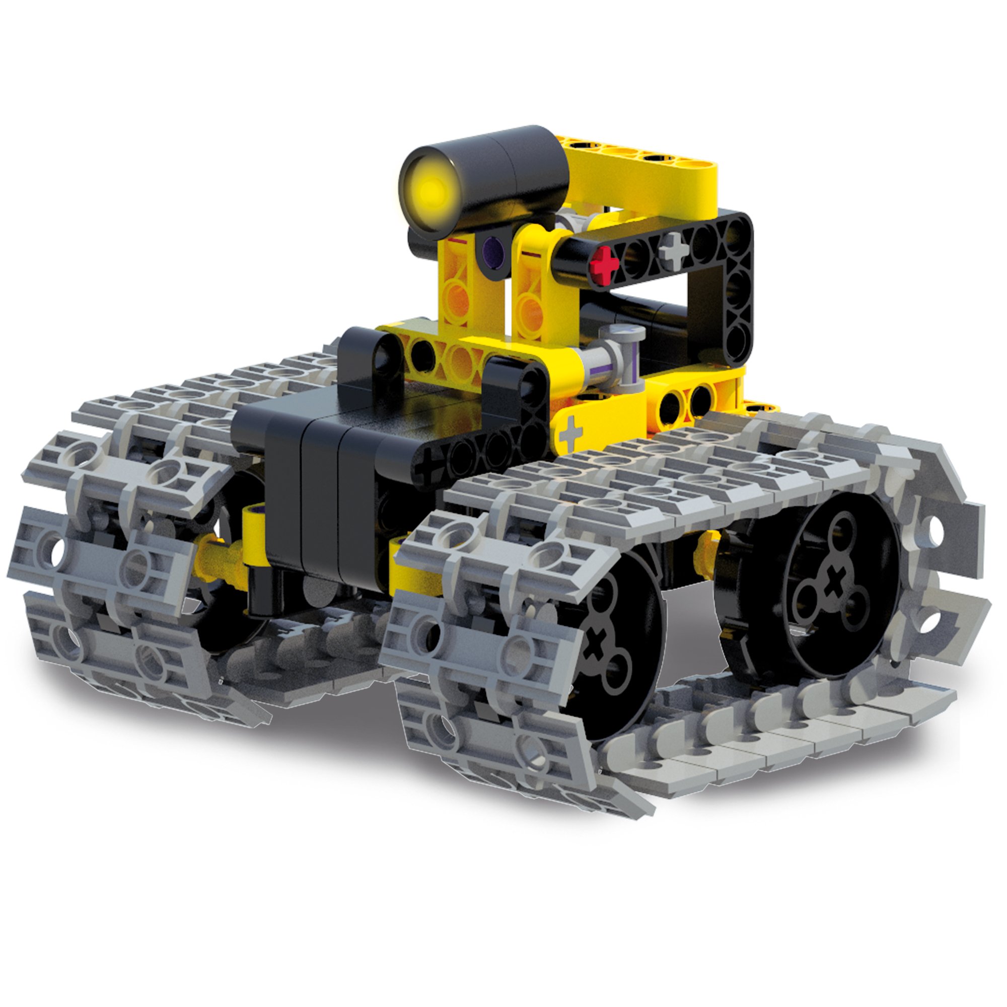 Liscianigiochi Giochi, 66124.0, Scienza Hi Tech, Hightech-Spielzeug, Mini-Konstruktion Traktor mit LED