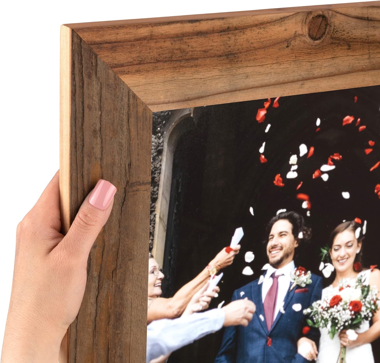 ArtToFrames 8x12 Inch Brown Picture Frame, This 2.5