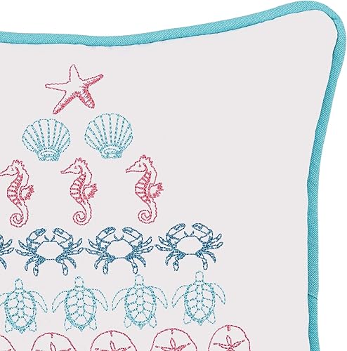 Miniatura 2 de C&F Home Coastal Tree - Almohada pequeña y pequeña para regalo de Navidad e invierno, regalo de Navidad bordado, decoración de Navidad, decoración