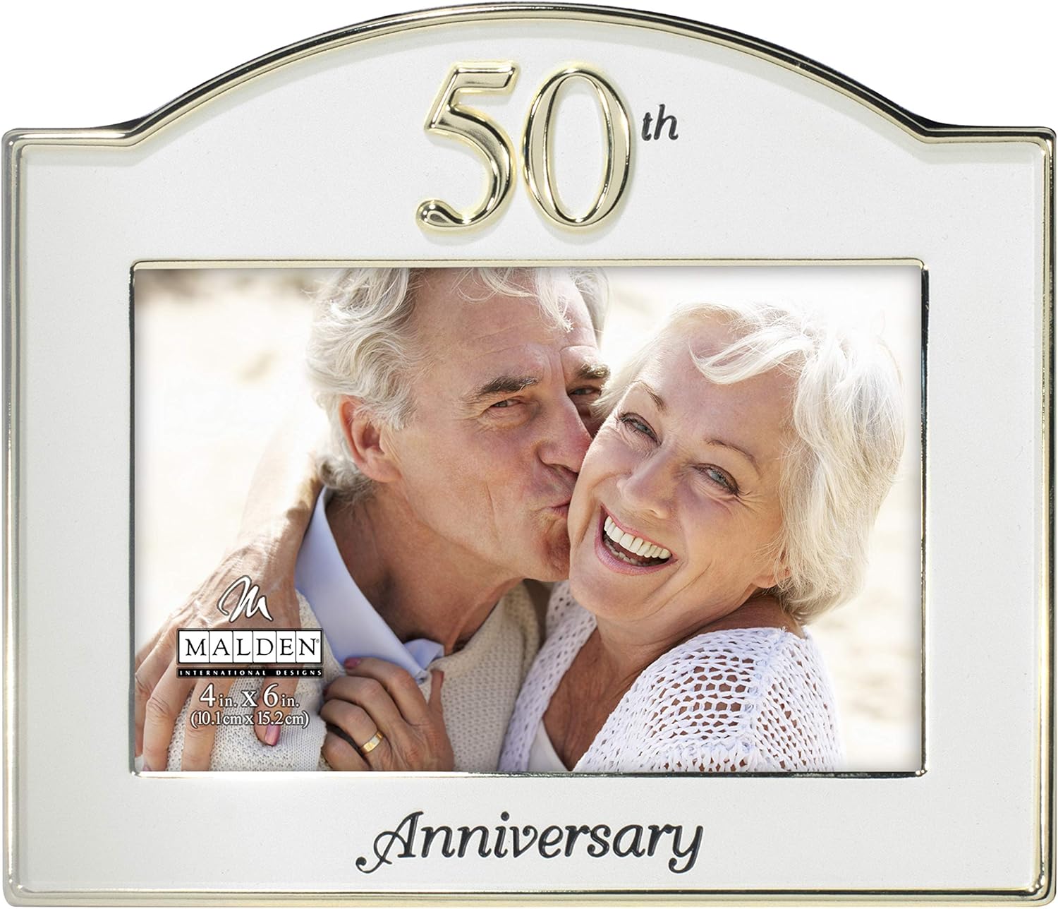 Gold and Silver 50th Anniversary Picture Frame 4x6 Botswana Ubuy