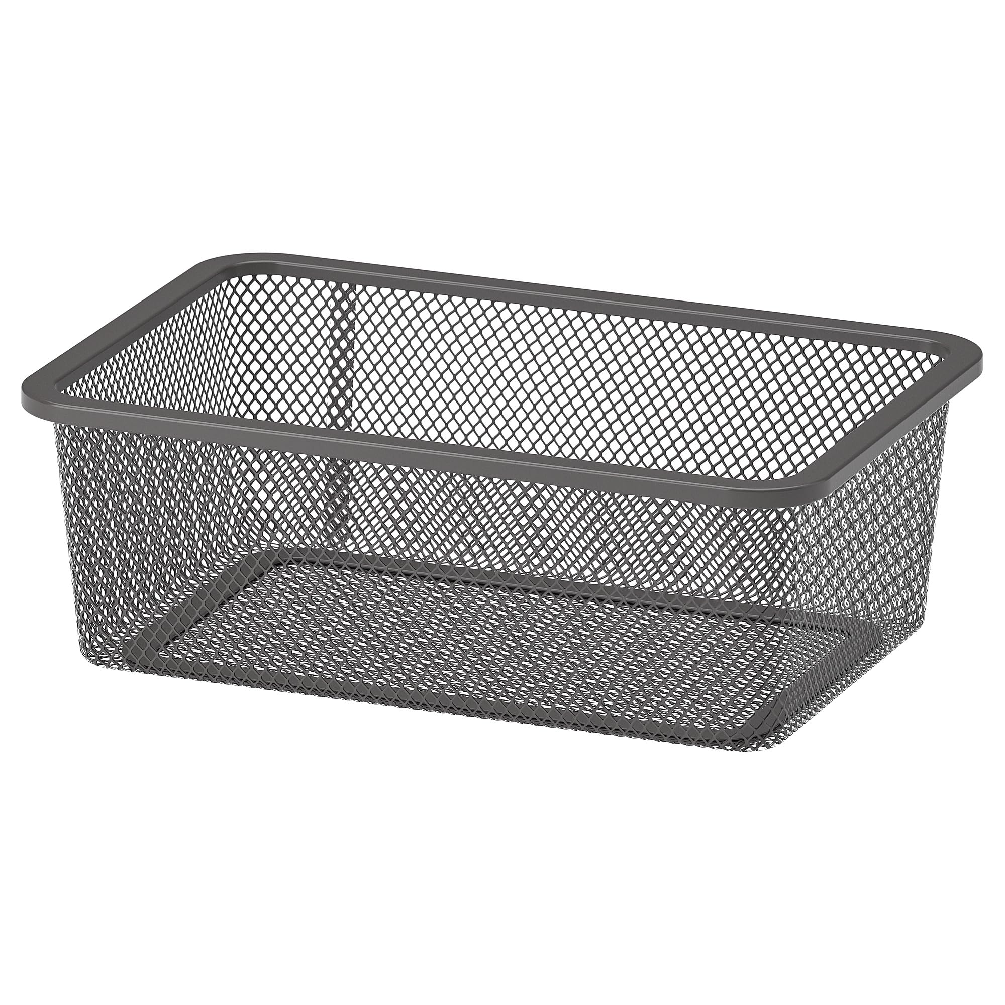 Trofast boîte de rangement en maille ProTuning fini le désordre avec ce bac métal gris foncé
